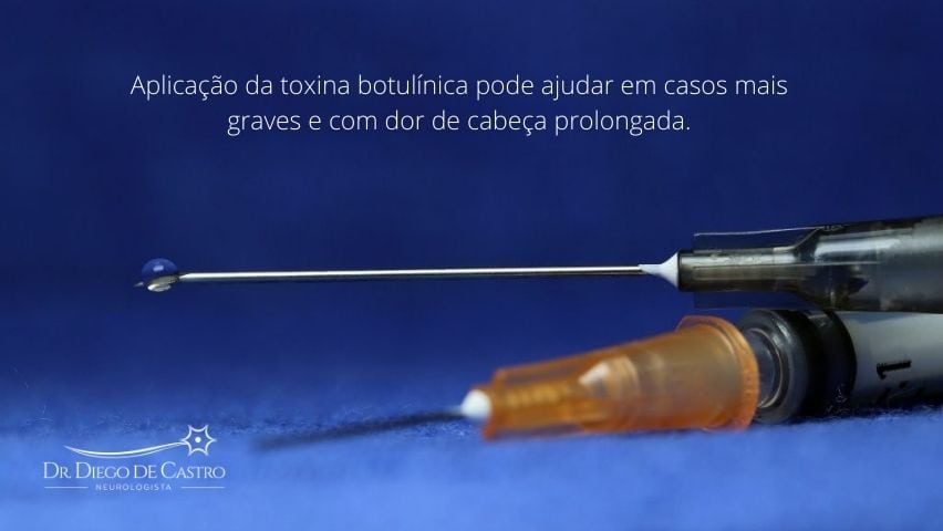 tratamento da dor de cabeça com toxina botulínica
